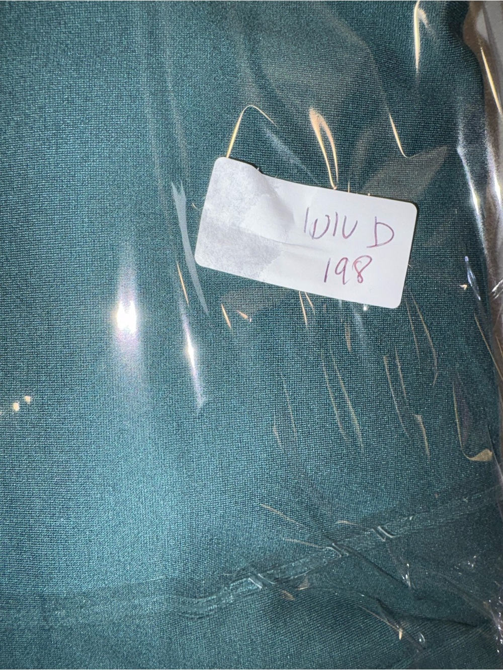 Lulu's Emerald Square-Neck Midi Dress with Front Slit - Picture 9 of 9